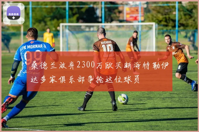 桑德兰放弃2300万欧买断海特勒伊达多家俱乐部争抢这位球员